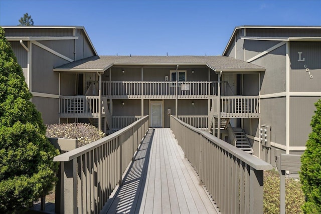 6019 E 6th Ave Unit L-201, Spokane, WA 99212 - back of property featuring stairs