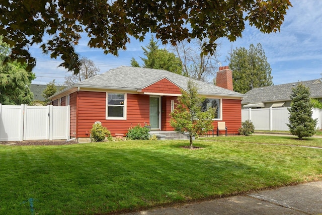 2410 W Upton Ave, Spokane, WA 99205 - view of front of home with a chimney and roof with shingles
