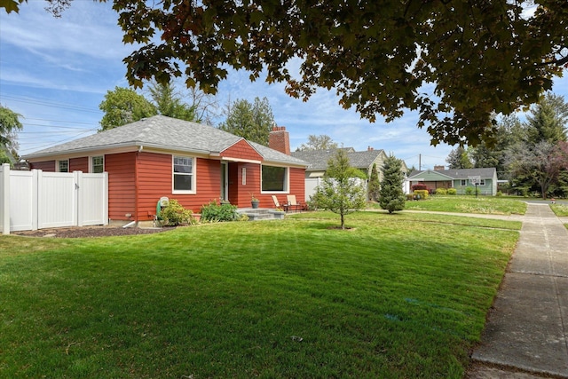 2410 W Upton Ave, Spokane, WA 99205 - view of front of home with a chimney and roof with shingles