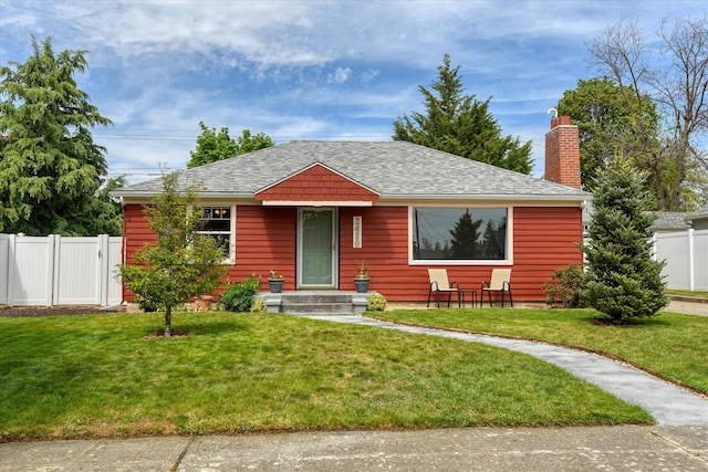 2410 W Upton Ave, Spokane, WA 99205 - bungalow-style home with a chimney and a shingled roof