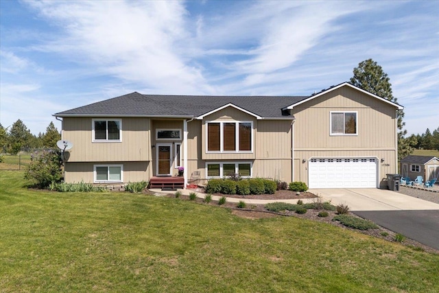 17206 W Buckboard Ave, Medical Lake, WA 99022 - split foyer home featuring a garage and driveway