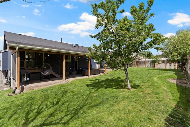 3022 E Pineglen Ave, Mead, WA 99021 - view of yard with a patio and an outdoor hangout area