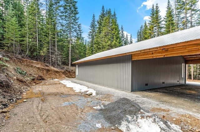 4821 Coyote Trl, Newport, WA 99156 - view of garage