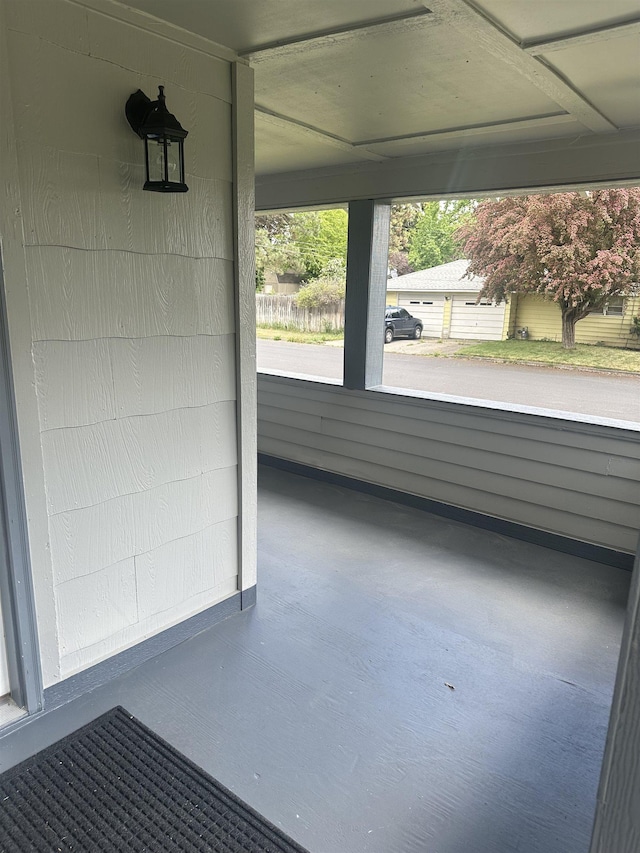 2304 W Glass St, Spokane, WA 99205 - view of unfurnished sunroom