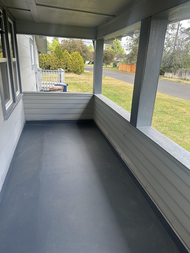 2304 W Glass St, Spokane, WA 99205 - view of unfurnished sunroom