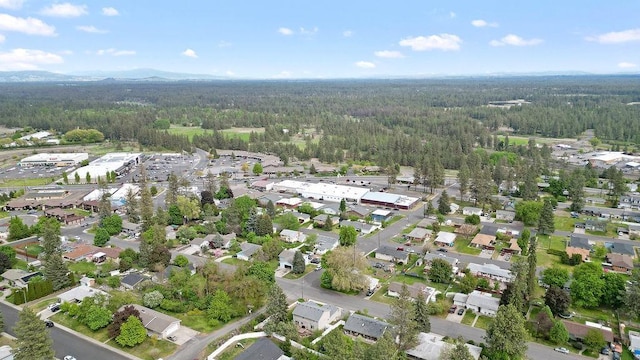 1626 5th St, Cheney, WA 99004 - aerial overview of property's location with a forest