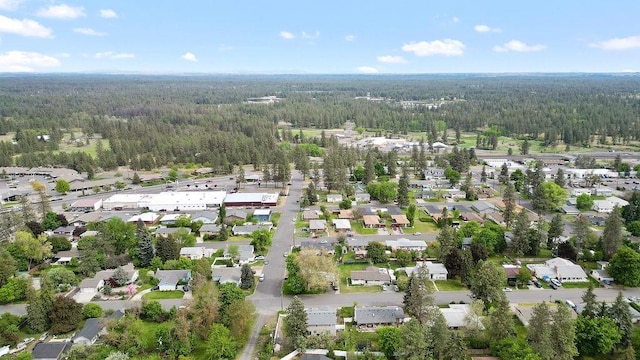 1626 5th St, Cheney, WA 99004 - aerial view of property's location featuring a forest and nearby suburban area
