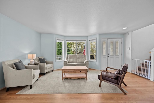 1626 5th St, Cheney, WA 99004 - living area featuring light wood-style flooring and baseboards