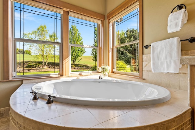 4224 E Hoffman Ln, Spokane, WA 99223 - full bathroom featuring healthy amount of natural light and a bath