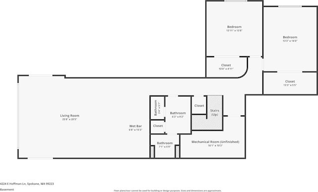 4224 E Hoffman Ln, Spokane, WA 99223 - room layout