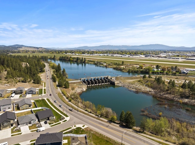 3285 N Mckinnon Rd, Spokane, WA 99217 - bird's eye view of a water and mountain view