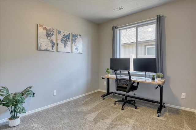 14621 E Sanson Ave, Spokane Valley, WA 99216 - home office with carpet and baseboards