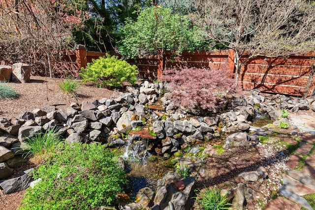 10351 N Gibson Rd, Hayden, ID 83835 - view of yard with fence