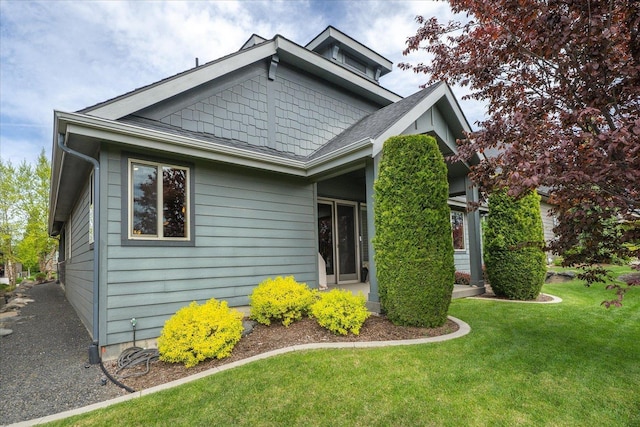 2114 E Cherrytree Ln, Spokane, WA 99203 - view of home's exterior featuring a yard