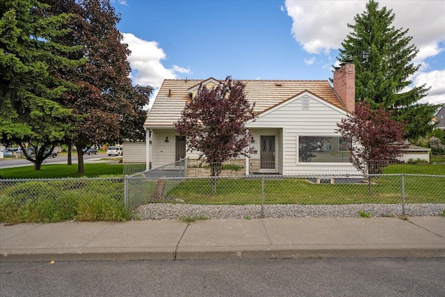 11707 E Broadway Ave, Spokane, WA 99206 - obstructed view of property featuring a chimney and a tiled roof