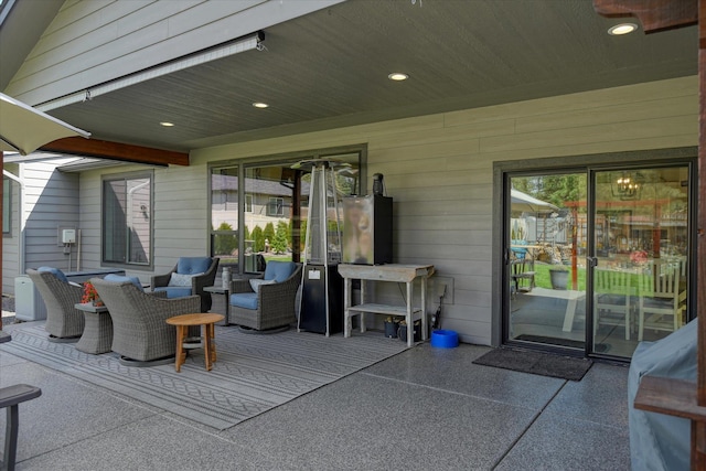 25523 N N Sheridan Rd, Chattaroy, WA 99003 - view of patio