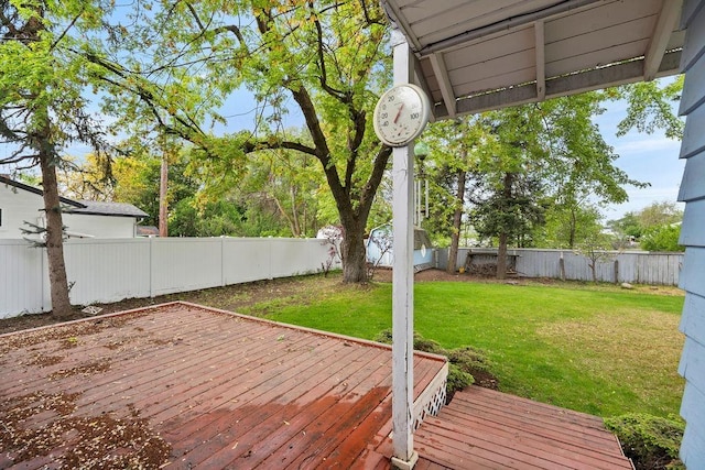 823 N Woodlawn Rd, Spokane Valley, WA 99216 - view of wooden deck