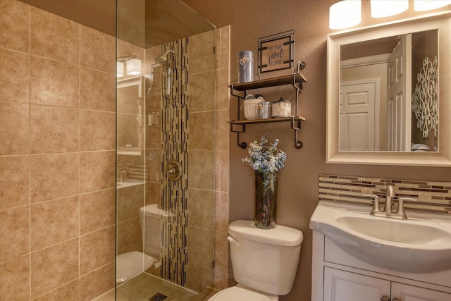 10812 N Fleetwood Ct, Spokane, WA 99208 - full bath with vanity, toilet, and tiled shower