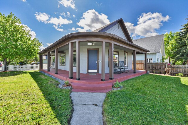 5420 N Regal St, Spokane, WA 99217 - view of front of property featuring a porch and a shingled roof