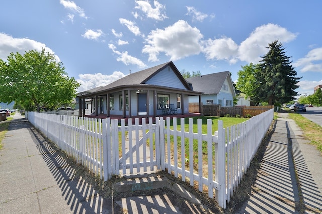 5420 N Regal St, Spokane, WA 99217 - view of front of house with covered porch