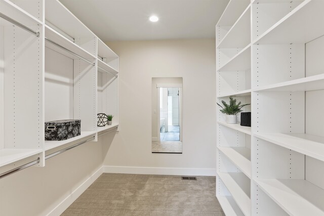 7285 E Columbia Dr, Spokane, WA 99212 - walk in closet featuring light carpet