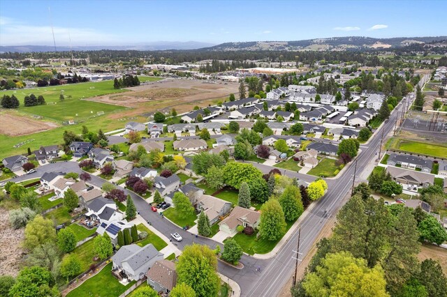 5229 S Altamont Ln, Spokane, WA 99223 - aerial overview of property's location featuring nearby suburban area