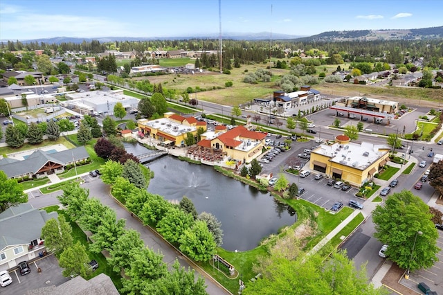 5229 S Altamont Ln, Spokane, WA 99223 - bird's eye view of a water and mountain view