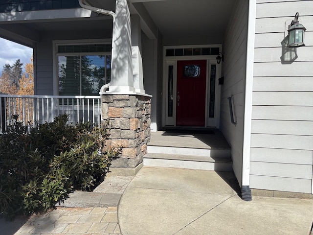 1746 W 14th Ave, Spokane, WA 99204 - doorway to property featuring a porch