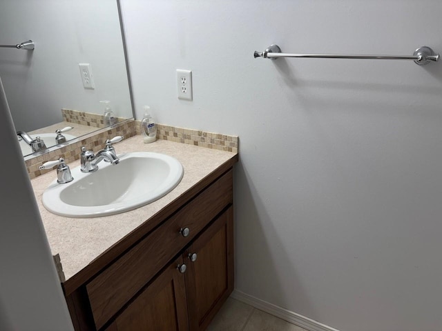 1746 W 14th Ave, Spokane, WA 99204 - bathroom with vanity and tile patterned floors