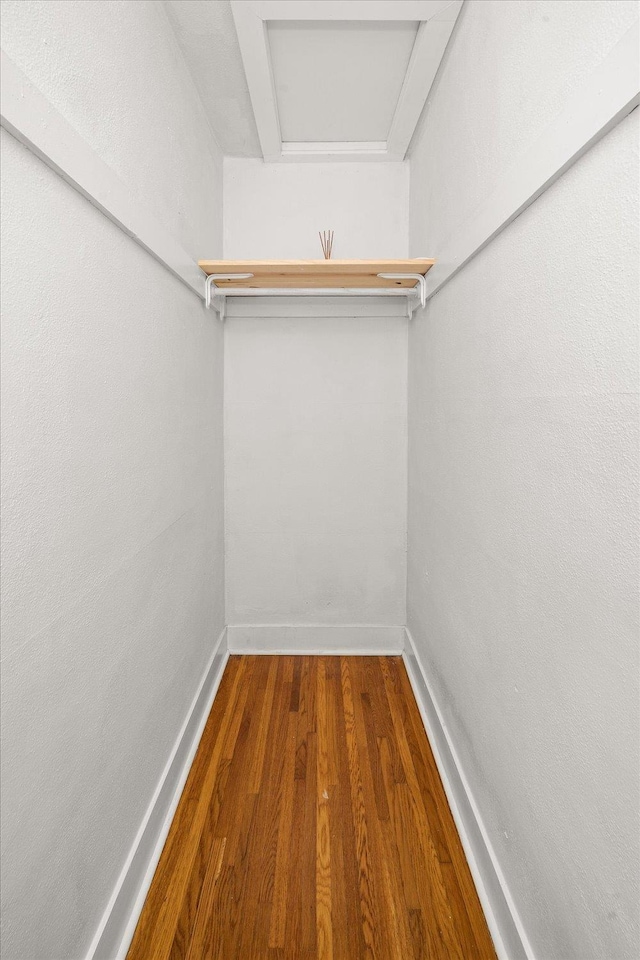 207 W 27th Ave, Spokane, WA 99203 - walk in closet featuring wood finished floors