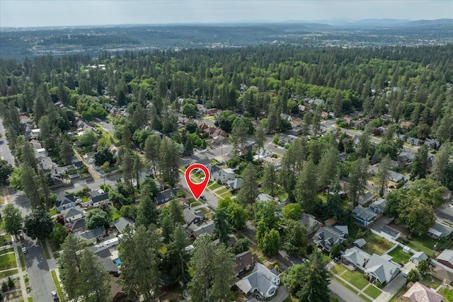 207 W 27th Ave, Spokane, WA 99203 - aerial view of property's location with a forest and nearby suburban area