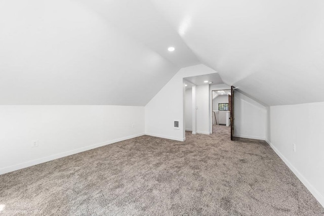 711 E Illinois Ave, Spokane, WA 99207 - bonus room with carpet floors, lofted ceiling, baseboards, and recessed lighting