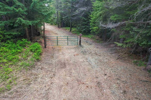 552 Forgotten Trail Rd, Newport, WA 99156 - gate featuring a view of trees