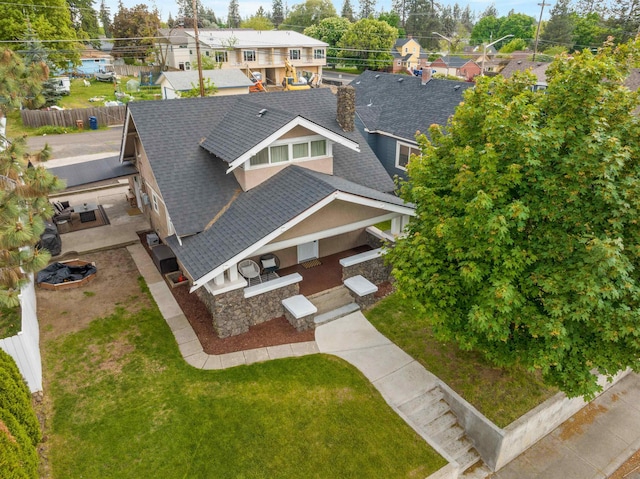 3214 E 29th Ave, Spokane, WA 99223 - aerial perspective of suburban area