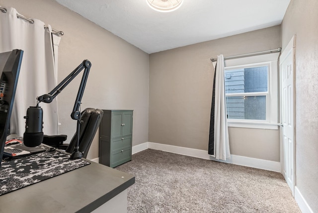 3214 E 29th Ave, Spokane, WA 99223 - office area featuring light colored carpet and baseboards