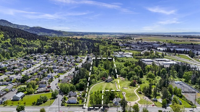 1418 E Blackburn Rd, Wa, WA 98274 - aerial view of a mountain backdrop