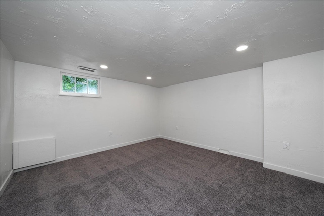 2623 W Olympic Ave, Spokane, WA 99205 - basement featuring carpet flooring and recessed lighting