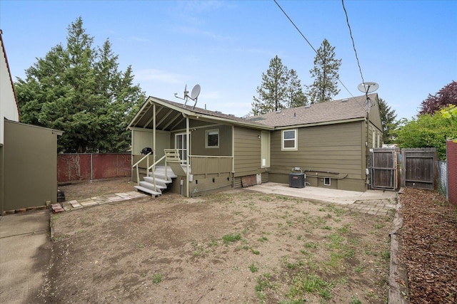2623 W Olympic Ave, Spokane, WA 99205 - rear view of property with a patio area, a fenced backyard, and a gate