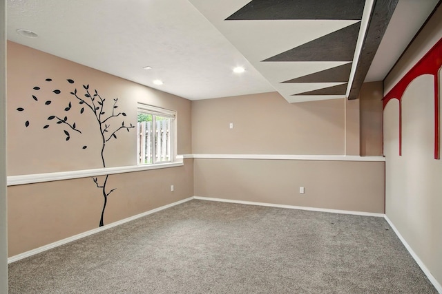1104 S Comax Ct, Spokane, WA 99224 - carpeted spare room featuring baseboards and recessed lighting