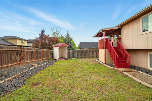 1104 S Comax Ct, Spokane, WA 99224 - view of yard featuring stairway