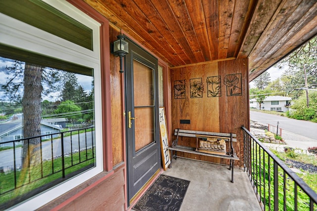 2033 S Rebecca St, Spokane, WA 99223 - doorway to property featuring a porch