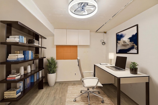 2033 S Rebecca St, Spokane, WA 99223 - office with light wood finished floors