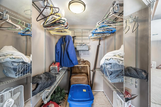 view of spacious closet