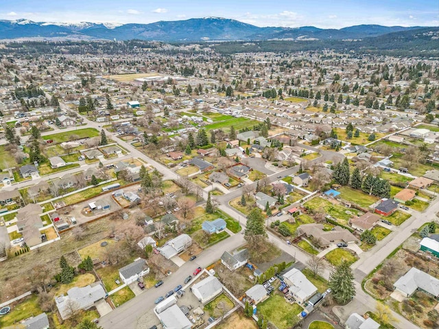 13513 E 12th Ave, Spokane Valley, WA 99216 - aerial view of property's location featuring a mountainous background
