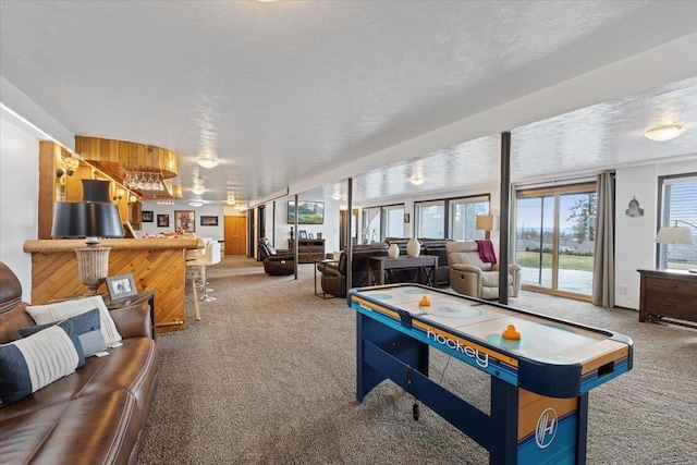 2311 W Wedgewood Ave, Spokane, WA 99208 - rec room with carpet flooring and a dry bar