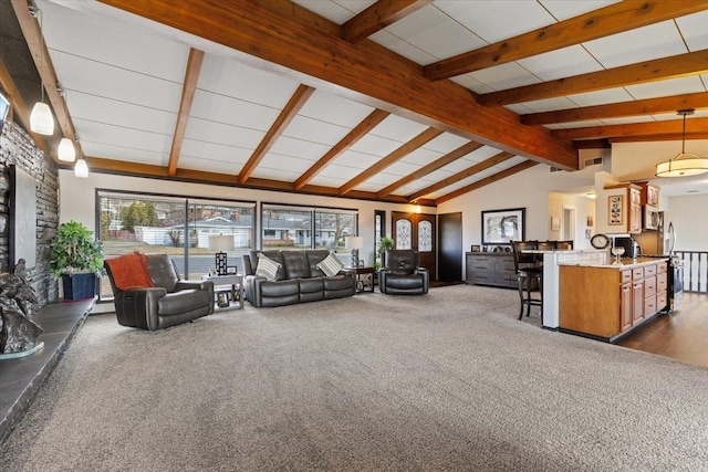 2311 W Wedgewood Ave, Spokane, WA 99208 - living area with healthy amount of natural light and dark carpet