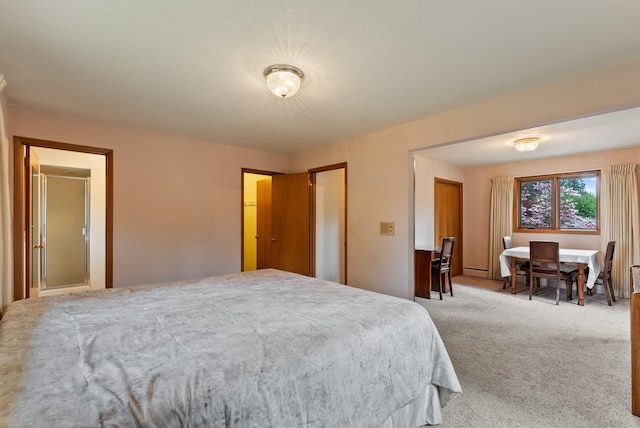 1610 E 35th Ave, Spokane, WA 99203 - carpeted bedroom with a baseboard heating unit