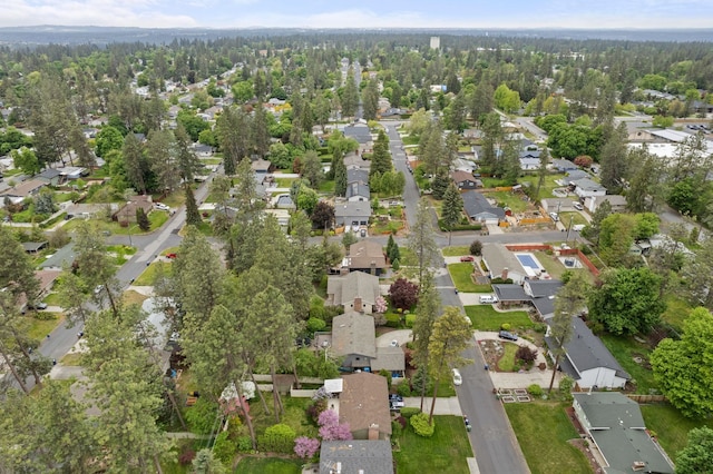 1610 E 35th Ave, Spokane, WA 99203 - aerial view of property and surrounding area with nearby suburban area