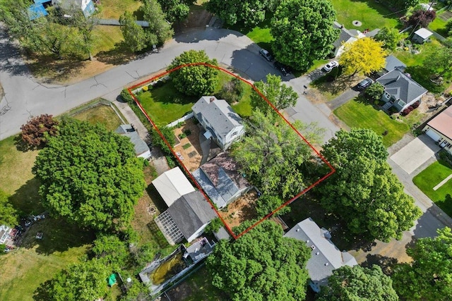 1421 N Sunderland Rd, Spokane Valley, WA 99206 - view of property location featuring property parcel outlined