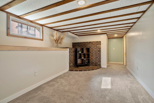 11118 E Broadway Ave, Spokane Valley, WA 99206 - unfurnished living room featuring carpet floors and recessed lighting